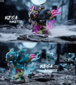 1/20 Scale World Zukan Mega Banette - Pokemon Resin Statue - Pokemon Studio