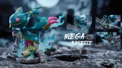 1/20 Scale World Zukan Mega Banette - Pokemon Resin Statue - Pokemon Studio