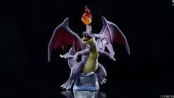 1/20 Scale World Zukan Mega Charizard Y - Pokemon Resin Statue - Yun Meng Studio