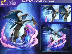 1/20 Scale World Zukan Mega Charizard X - Pokemon Resin Statue - DM Studios
