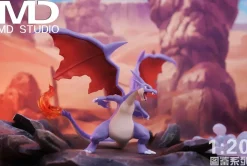 1/20 Scale World Zukan Mega Charizard Y - Pokemon Resin Statue - MD-Studio