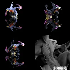 1/20 Scale World Zukan Mega Garchomp - Pokemon Resin Statue - WeiZhiQianBi Studio