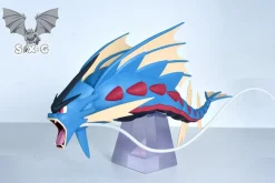 1/20 Scale World Zukan Mega Gengar & Mega Gyarados - Pokemon Resin Statue - SXG Studios