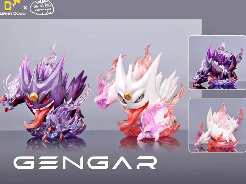 1/20 Scale World Zukan Mega Gengar - Pokemon Resin Statue - DM Studios