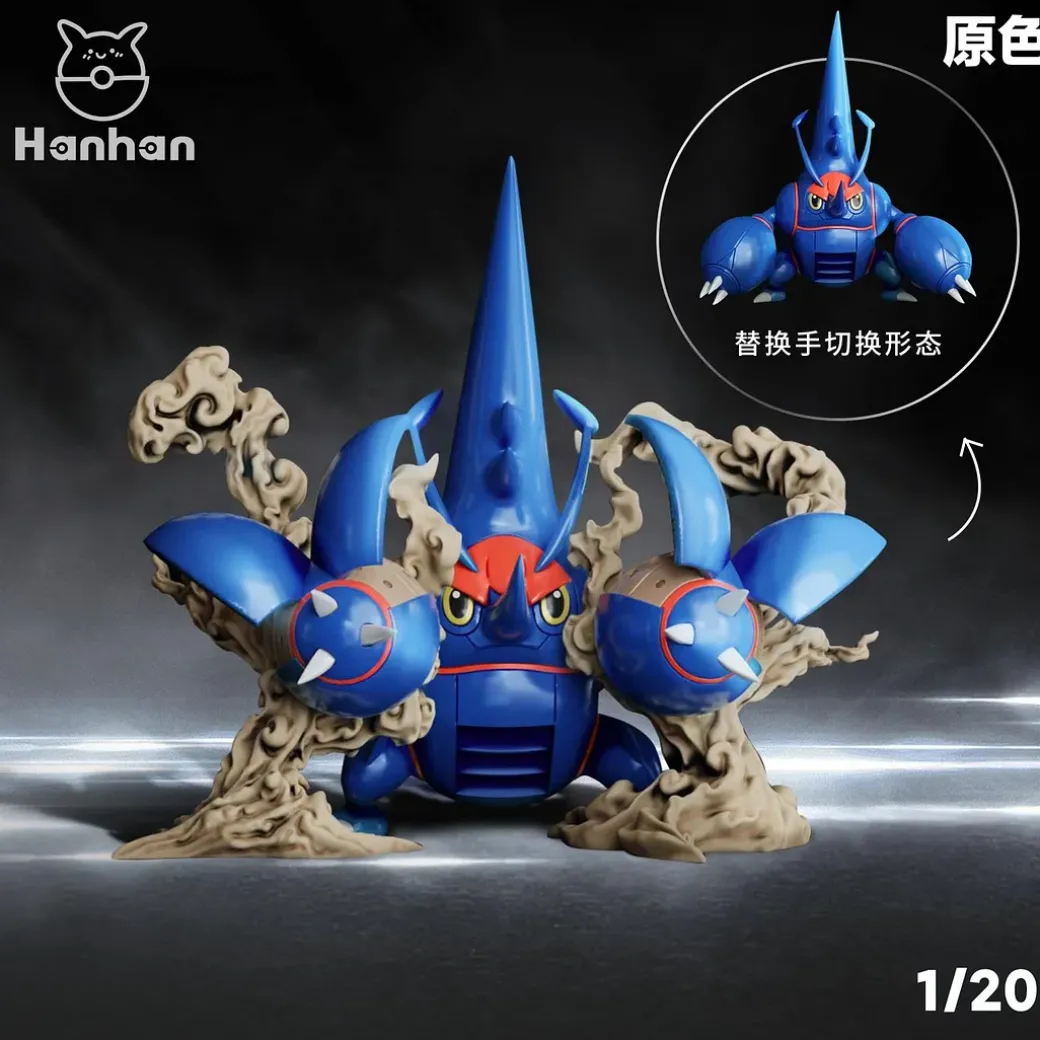 1/20 Scale World Zukan Mega Heracross - Pokemon Statue - Hanhan-Studio