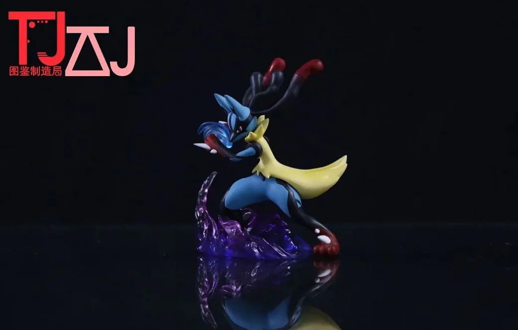 1/20 Scale World Zukan Mega Lucario - Pokemon Resin Statue - TJZZJ Studio