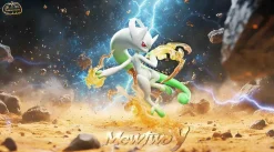 1/20 Scale World Zukan Mega Mewtwo Y - Pokemon Resin Statue - Pokemon Studio