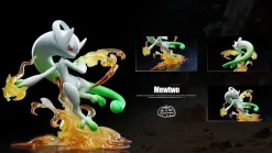 1/20 Scale World Zukan Mega Mewtwo Y - Pokemon Resin Statue - Pokemon Studio