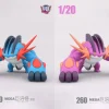 1/20 Scale World Zukan Mega Swampert - Pokemon Statue - UU Studio