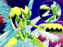 1/20 Scale World Zukan Mega Scizor - Pokemon Resin Statue - Pokemon Studio