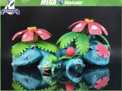 1/20 Scale World Zukan Mega Venusaur - Pokemon Resin Statue - Tujian MOMENT Studios