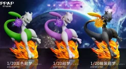 1/20 Scale World Zukan Mewtwo - Pokemon Resin Statue - PPAP Studios