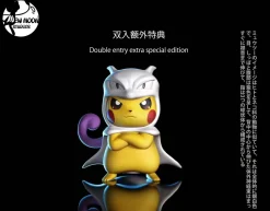 1/20 Scale World Zukan Mewtwo & Mew - Pokemon Resin Statue - Mew Moon Studio