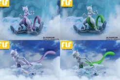 1/20 Scale World Zukan Mewtwo & Mew - Pokemon Resin Statue - FLF Studio