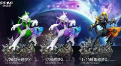 1/20 Scale World Zukan Mewtwo Mega X & Mega Y - Pokemon Resin Statue - PPAP Studios