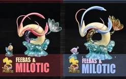 1/20 Scale World Zukan Milotic Family - Pokemon Resin Statue - DianCangGuan Studios