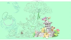 1/20 Scale World Zukan Movie Series 001 Celebi: Voice of the Forest with LED - Pokemon Statue - The Studio