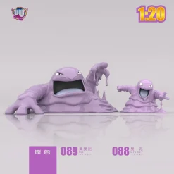 1/20 Scale World Zukan Muk Set - Pokemon Statue - UU Studio