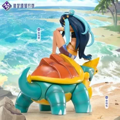 1/20 Scale World Zukan Nessa & Drednaw - Pokemon Resin Statue - ZMS Studios