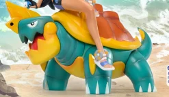 1/20 Scale World Zukan Nessa & Drednaw - Pokemon Resin Statue - ZMS Studios