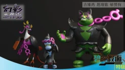 1/20 Scale World Zukan Ogerpon Set & Okidogi & Munkidori & Fezandipiti - Pokemon Statue - HuanYing Studios
