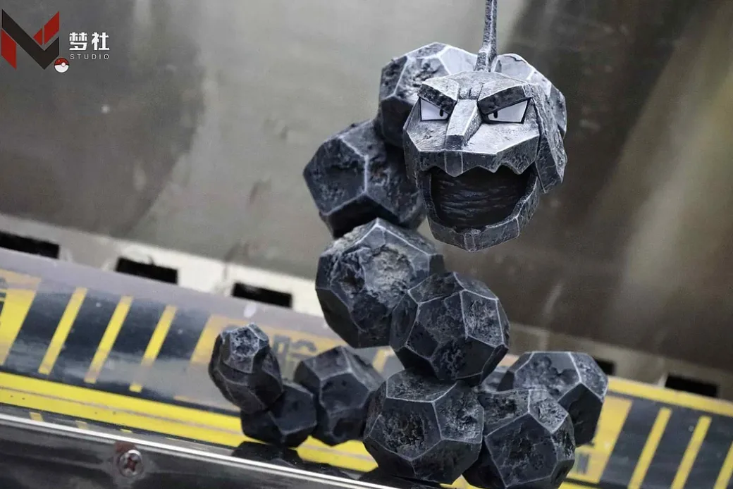 1/20 Scale World Zukan Onix - Pokemon Resin Statue - MengShe Studio