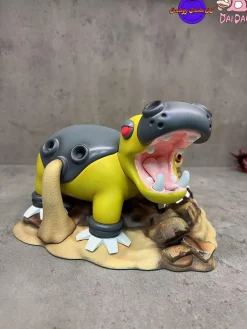 1/20 Scale World Zukan Original Colour Evolution of Hippowdon Set - Pokemon Resin Statue - Ecology Studio