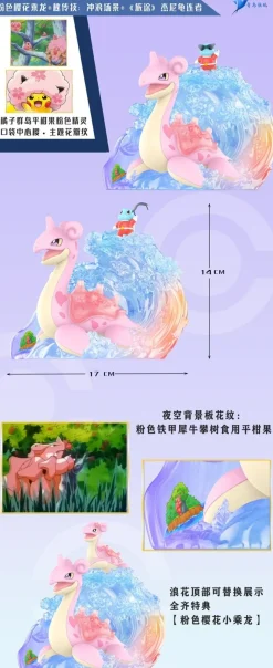 1/20 Scale World Zukan Pokemon the Series: The Beginning 004 - Pokemon Resin Statue - QN Studios