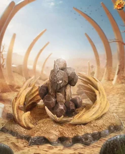 1/20 Scale World Zukan Realistic Style Onix - Pokemon Resin Statue - NP Studio