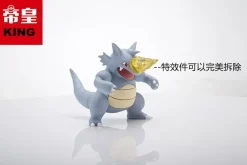 1/20 Scale World Zukan Rhydon & Rhyhorn / Rhyperior / Nidoking Set / Cloyster & Kangaskhan / Electivire Set - Pokemon Resin Statue - KING Studios