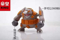 1/20 Scale World Zukan Rhydon & Rhyhorn / Rhyperior / Nidoking Set / Cloyster & Kangaskhan / Electivire Set - Pokemon Resin Statue - KING Studios