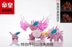 1/20 Scale World Zukan Rhydon & Rhyhorn / Rhyperior / Nidoking Set / Cloyster & Kangaskhan / Electivire Set - Pokemon Resin Statue - KING Studios
