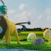 1/20 Scale World Zukan Rowlet Set & Tauros & Scraggy - Pokemon Resin Statue - TS Studios