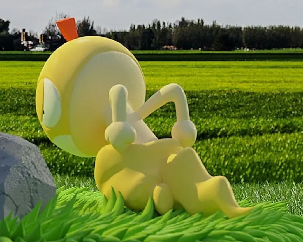 1/20 Scale World Zukan Rowlet Set & Tauros & Scraggy - Pokemon Resin Statue - TS Studios