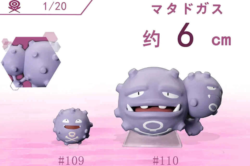 1/20 Scale World Zukan Set 4 Part 1 - Pokemon Resin Statue - SXG Studios