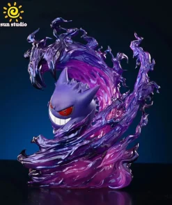 1/20 Scale World Zukan Shadow Claw Gengar - Pokemon Resin Statue - sun Studio