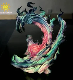 1/20 Scale World Zukan Shadow Claw Gengar - Pokemon Resin Statue - sun Studio