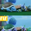 1/20 Scale World Zukan Sleeping Evolution of Squirtle Set - Pokemon Resin Statue - FLF Studio