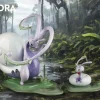 1/20 Scale World Zukan Sliggoo & Goodra - Pokemon Statue - Wonder Studio