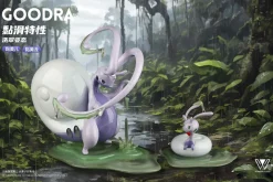 1/20 Scale World Zukan Sliggoo & Goodra - Pokemon Statue - Wonder Studio