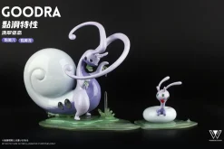 1/20 Scale World Zukan Sliggoo & Goodra - Pokemon Statue - Wonder Studio