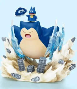 1/20 Scale World Zukan Snorlax Family - Pokemon Resin Statue - XO Studio