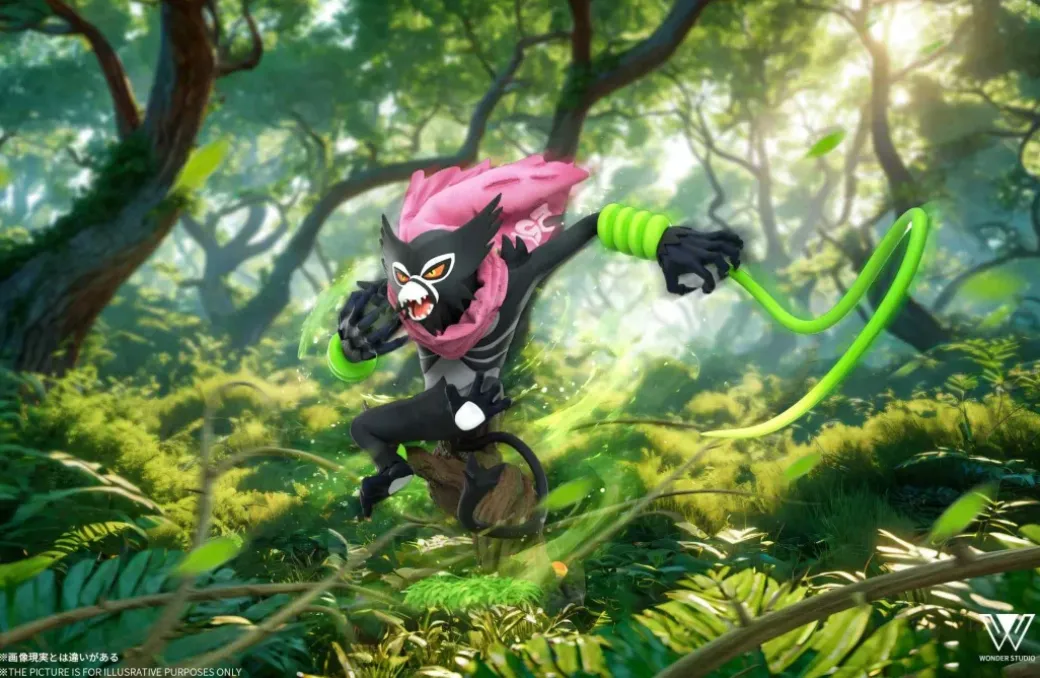 1/20 Scale World Zukan Snorlax & Zarude & Evolution of Fearow Set - Pokemon Resin Statue - Wonder Studio