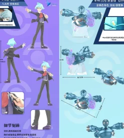 1/20 Scale World Zukan Steven Stone & Metagross with Meteor Mash - Pokemon Resin Statue - QN Studios