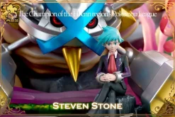 1/20 Scale World Zukan Steven & Pokemons Set - Pokemon Resin Statue - DianCangGuan Studios