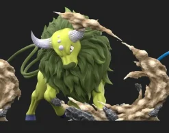 1/20 Scale World Zukan Tauros - Pokemon Statue - Wonder Studio