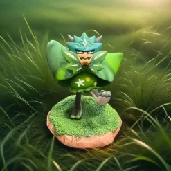 1/20 Scale World Zukan Teal Mask Ogerpon - Pokemon Resin Statue - Hottie Studio