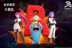1/20 Scale World Zukan Team Rocket - Pokemon Statue - JB Studio
