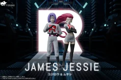 1/20 Scale World Zukan Team Rocket Jessie & James - Pokemon Resin Statue - T1 Studio