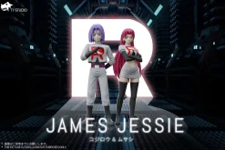1/20 Scale World Zukan Team Rocket Jessie & James - Pokemon Resin Statue - T1 Studio
